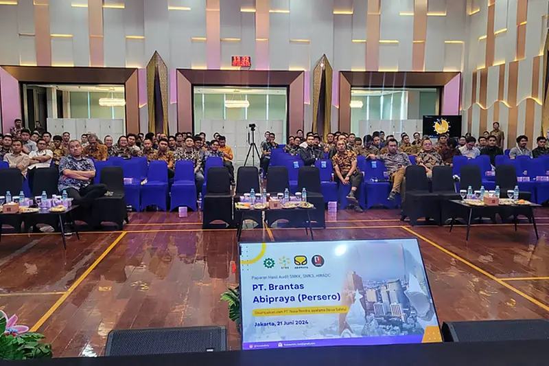 Dokumentasi proyek: Audit SMKK, SMK3, dan HIRADC, PT Brantas Abipraya (Persero)
