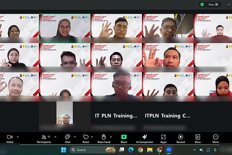 Dokumentasi proyek: Pelatihan Auditor SMK3 (Sertifikasi Kemnaker RI), Institut Teknologi PLN