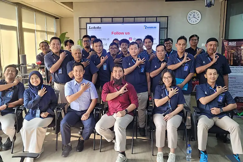 Dokumentasi proyek: Pelatihan Awareness LOTOTO, PAM JAYA